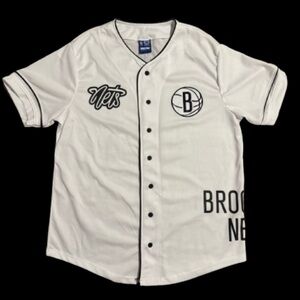 Ultra Game NBA Brooklyn Nets Jersey White Small New With Tags, Light Marks